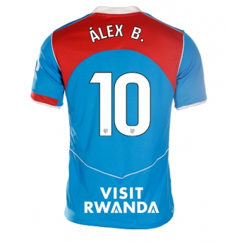 Billige Fotballdrakt Atletico Madrid Alex Baena #10 Replika Tredjedrakt Dame 2025-26 Kortermet